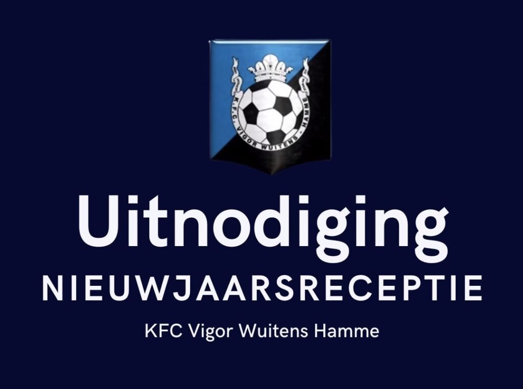 Uitnodiging nieuwjaarsreceptie